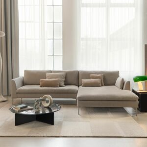 Rolf Benz Mioko Sofa Ecksofa grau